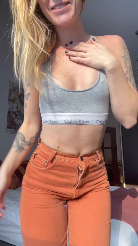 Do you like orange jeans