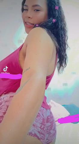 ass asshole big ass dancing ebony latina model sensual twerking webcam gif