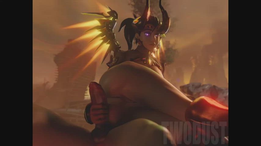 Devil Mercy Edges big cock