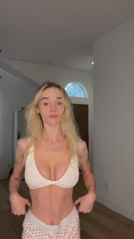 babe big tits boobs hotwife tiktok gif