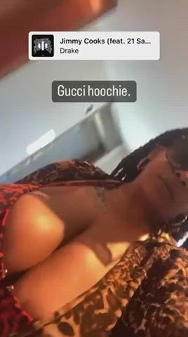 bbw big tits ebony natural tits tits gif