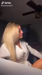 Big Tits Blonde Cum gif