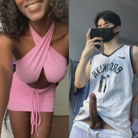 asian babecock ebony gif