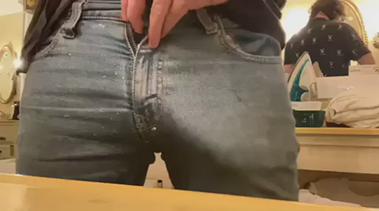 Big Dick Cock Jeans gif