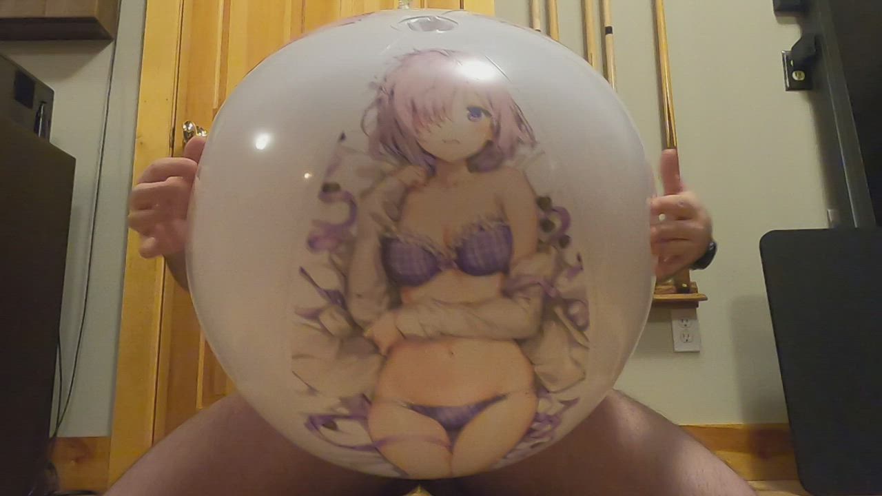 Anime beachball with an SPH, It's so soft and squishy
