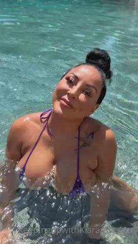 big tits latina milf gif