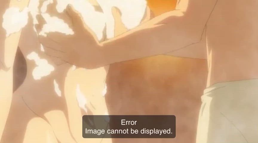 animation collar groping hentai master/slave monster girl nsfw soapy gif