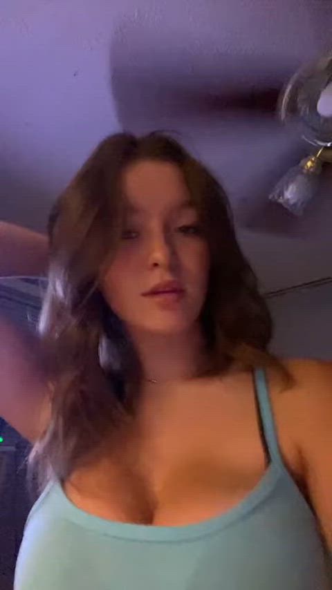 big tits teen tiktok gif