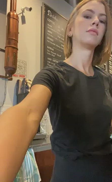 A Treat From The Barista [GIF]