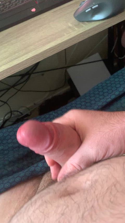 amateur cum cumshot gay masturbating nsfw thick gif