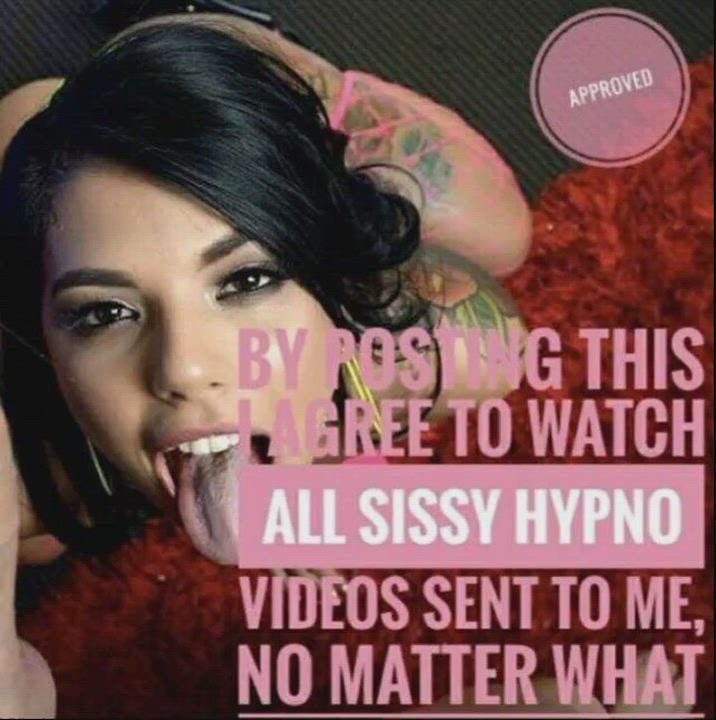 Hypnosis NSFW Sissy gif