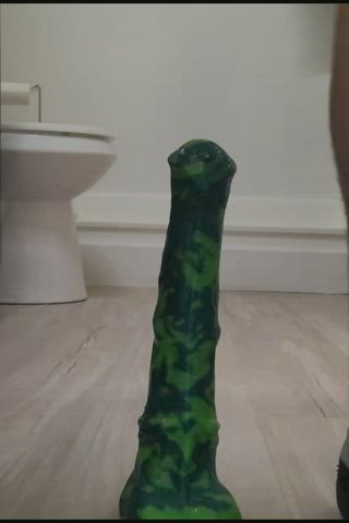 anal ass bad dragon dildo solo teen gif