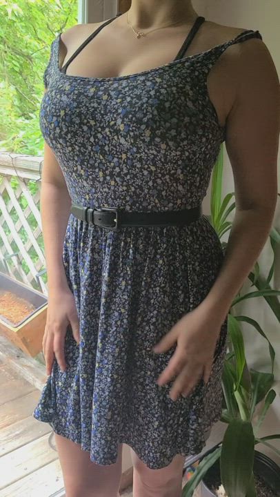 what do you think of what's hiding under my dress? (18f)