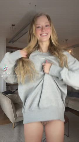 busty teen tiktok gif