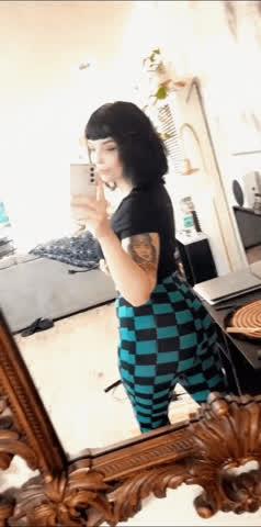 booty leggings pawg gif