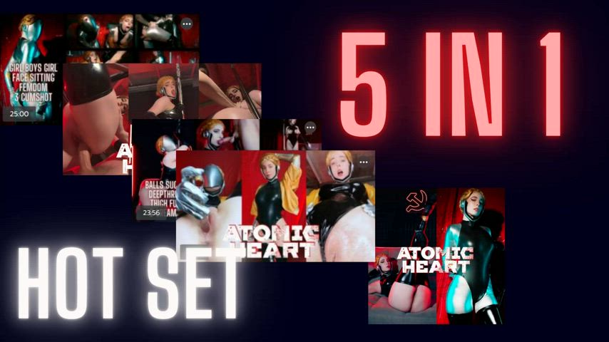 Atomic Heart. 4 videos and 1 photoset