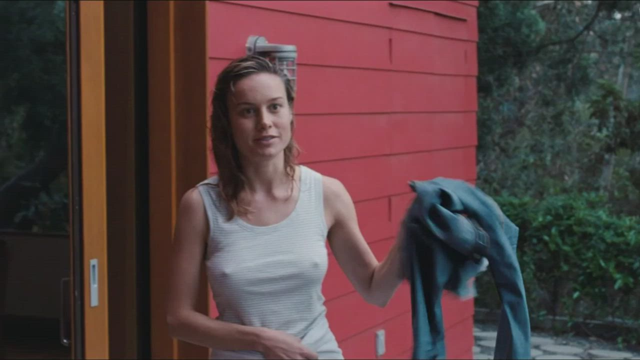 Brie Larson Celebrity Nipple gif