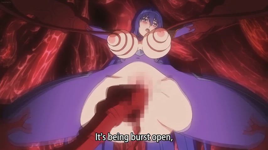 animation costume double cumshot hentai nsfw tentacles cumslut gif