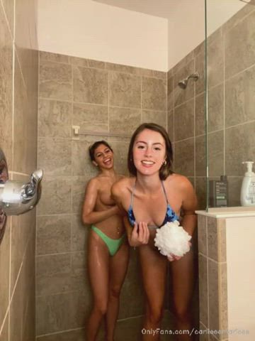 friends onlyfans shower gif