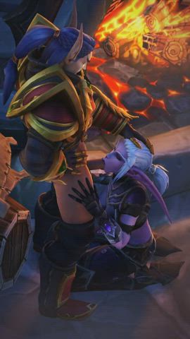 Jesana Blowjob (TheGWorks) [World of Warcraft]