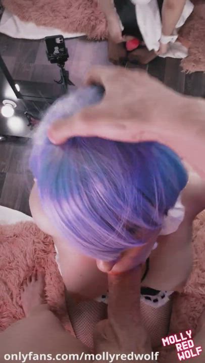 Blowjob Cosplay Handjob gif