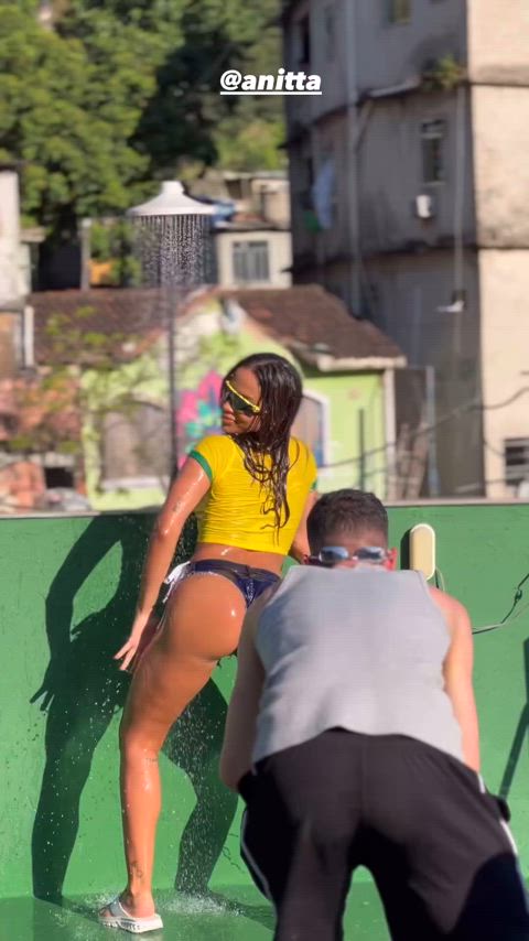 anitta ass big ass big tits brazilian celebrity dancing sexy latinas thick-booty