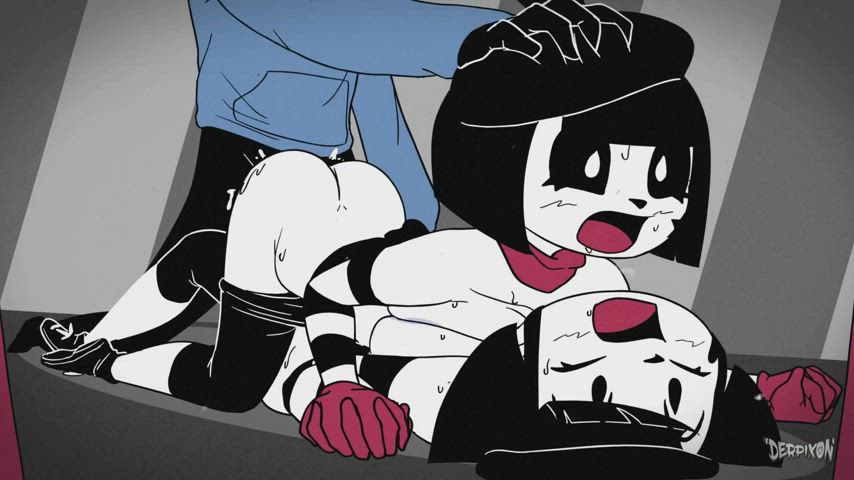 animation cartoon doggystyle threesome gif