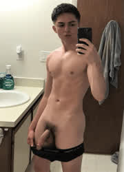 Cute Erection Twink gif