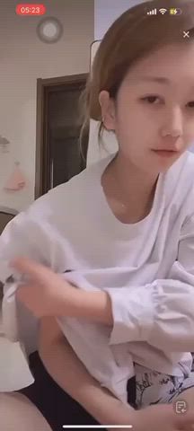 asian nipples nipslip tits gif