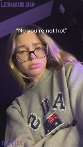 Blonde Tiktok Glasses