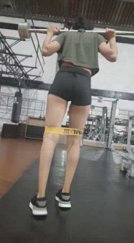glasses gym gymnast latina leggings legs webcam gif