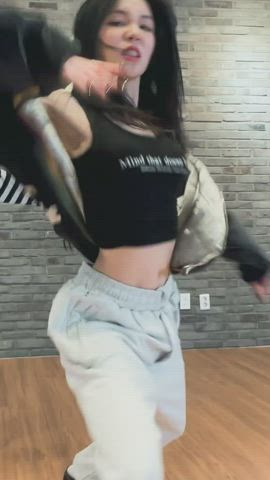 asian cute solo gif