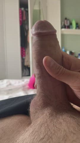 big dick cock jerk off gif