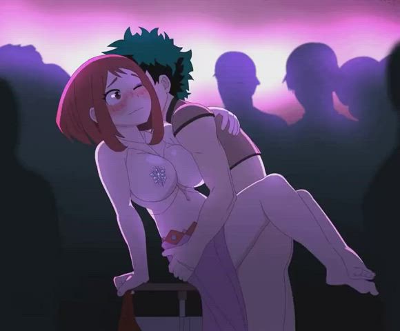 Ochako Gets Fucked In The Club (ArsonSquid) [My Hero Academia]