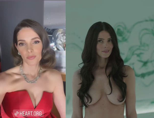ashley greene celebrity cleavage nude nudity tits topless gif