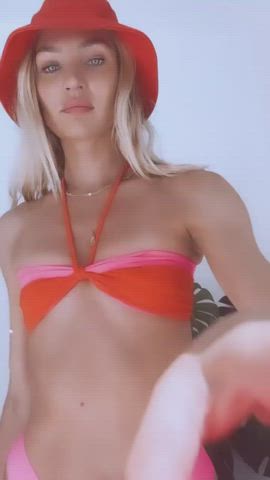 Bikini Candice Swanepoel Small Tits gif