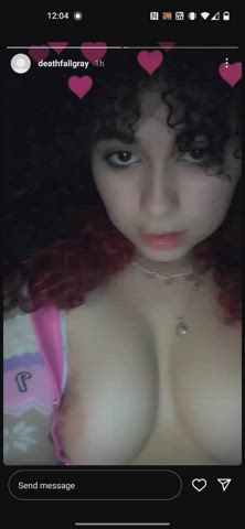 boobs nipples nipslip gif