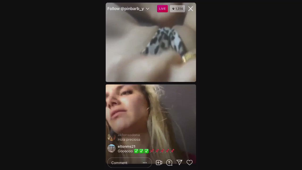 Instagram live pinbarb_y