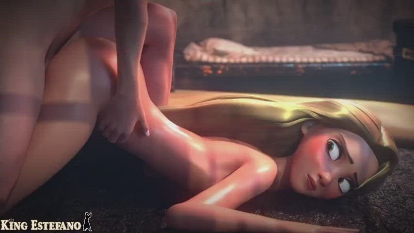 Rapunzel creampied (KingEstefano) [Tangled]