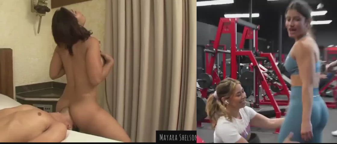 ass ass eating fitness gif