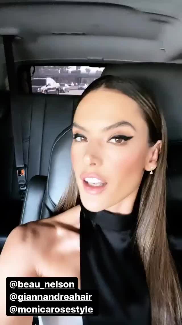 Alessandra Ambrosio - Instagram Story, 01/26/2020