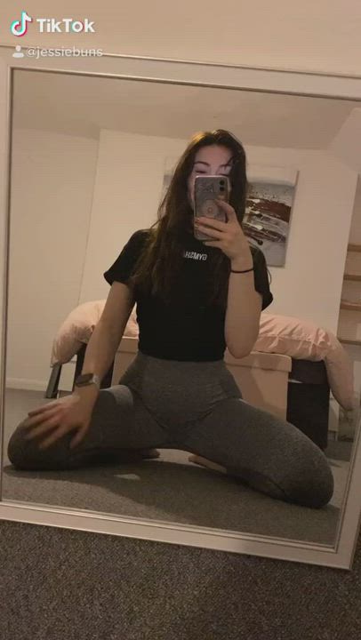 Amateur TikTok Undressing gif