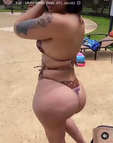 Black Angelica Booty Thick gif
