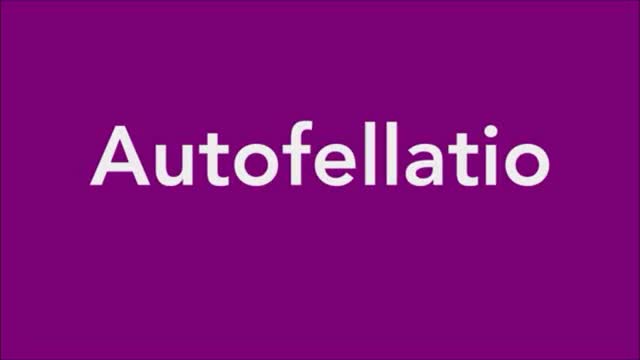 AUTOFELLATIO defined