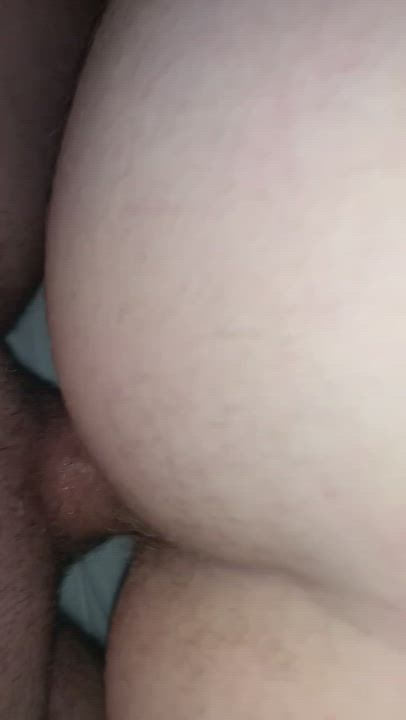 My husband sliding down a daddies hard cock (27)