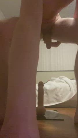 Big Dick Pegging Tight Ass gif