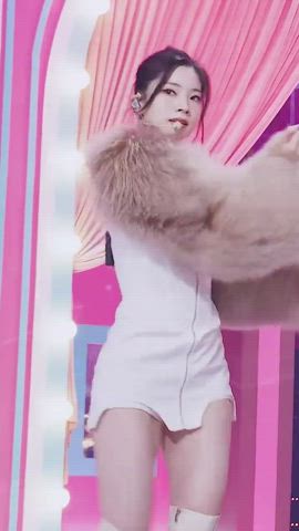 asian cute pale thighs gif