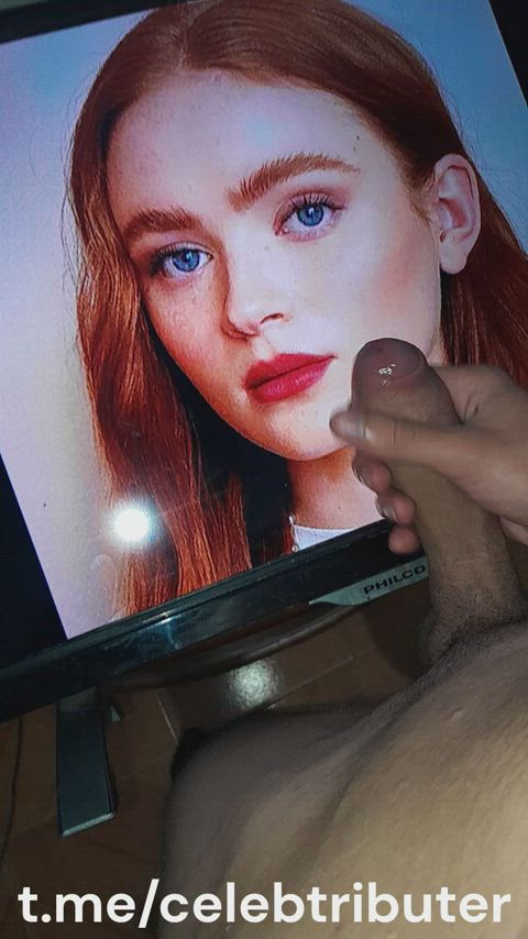 Sadie Sink cumtribute