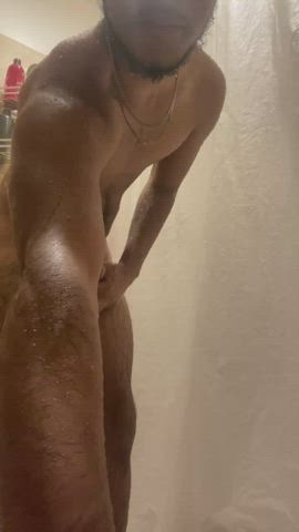 Wish I’d had a mouth or pussy to use in this shower