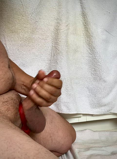 amateur big dick cock cum cumshot jerk off masturbating nsfw orgasm solo gif